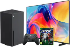 Samsung 65” Mini LED 4K Smart TV (2026) & Xbox Series X Disc Bundle with FC 26 Game  - Click for more details