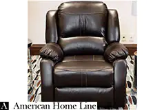 Lorraine Bel-Aire Deluxe Reclining Club Chair&#160;in Mocha - Click for more details