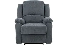 Crawford Recliner Chair in Gray - Click for more details