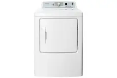 Insignia™ - 6.7 Cu. Ft. 10-Cycle Electric Dryer - White - Click for more details