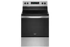 Whirlpool 5.3 Cu. Ft. Freestanding Electric Range with Steam-Cleaning and Frozen Bake - Click for more details