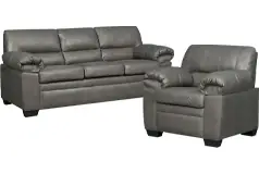 Jamieson Sofa and Chair in Pewter - Click for more details