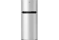 Whirlpool 17.7 Cu. Ft. Top-Freezer Refrigerator - Monochromatic Stainless Steel - Click for more details