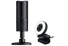 Razer Kiyo Webcam &amp; Seiren X Microphone Streaming Kit - Click for more details