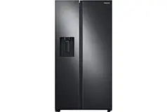 Samsung 27.4 Cu. Ft. Side-by-Side Refrigerator - Black stainless steel - Click for more details