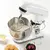 Ventray Stand Mixer 6-Speed 4.5-Quart Stainless Steel Bowl - White