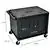 Luxor 27'H Multipurpose Utility A/V Cart with Locking Cabinet