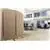 Luxor Reclaim Acoustic Room Dividers - 3 Pack in Slate Gray