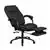 High Back Black Fabric Executive Reclining Swivel Office Chair