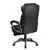 High Back Black Leather Executive Reclining Swivel Chair with Arms