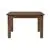 46” x 30” Rectangular Antique Rustic Solid Pine Farm Dining Table