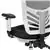 Black Mesh Swivel Ergonomic Office Chair with Adjustable Arms