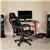 X40 Gaming Chair with Fully Reclining Back/Arms, Massaging Lumbar - Black