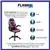 X10 Gaming Chair with Flip-up Arms, Pink/Black LeatherSoft