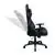 Black Gaming Desk and Blue Reclining Gaming Chair Set with Cup Holder