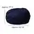 Oversized Solid Navy Blue Bean Bag Chair