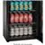 Insignia 115-Can Beverage Cooler - Stainless steel