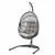 Teresa Egg Chair With Stand - PE Rattan Swing Chair with Iron Frame