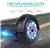 GlareWheel Hoverboard with Lights and Bluetooth Speaker - Black
