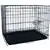 YML 30” Dog Kennel Cage with Bottom Grate, Black