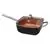 Copper 6-in-1 Square Pan Set/Frying Pan/Saute Pan
