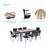 Higold - Heck 9 Pieces Aluminum Retractable Patio Dining Sets for Outd