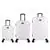 InUSA Trend lightweight hardside spinner 3 piece luggage set  20'',24'