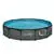 12' x 33' Outdoor Round Frame Above Ground Swimming Pool with Pump