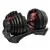 5 to 52.5 Pound Adjustable Dumbbell Home Gym Workout Equipment, Single