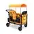Wonderfold W4 Elite Quad Stroller Wagon, Sunset Orange