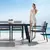 HIGOLD 3801 Nofi Outdoor Aluminum Patio Dining Chair Set of 2