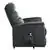 Lazzara Home Shola Microfiber Reclining Chair with Massage and Heat