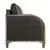 Lazzara Home Strader Dark Gray Microfiber Accent Chair