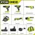 ONE+ 18V Lithium-Ion Cordless 6-Tool Combo Kit with (2) Batteries, Cha