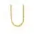 Fancy Prince of Wales Chain Necklace in 14k Yellow Gold 18'