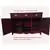 Red Wood Wine Rack Sideboard Buffet Display Console Table