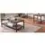 Kinley 3 Piece Coffee Table Set With Storage Shelves, Gray Wood