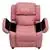 Flash Furniture Deluxe Heavily Padded Pink Vinyl with Storage Arms