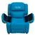 Flash Furniture Personalized Deluxe Heavily Padded Turquoise Vinyl
