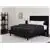 Flash Furniture Full Size Platform Bed in Black, Mattress not Included