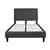 Flash Furniture Full Size Platform Dark Gray Bed Mattress not Included