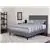 Flash Furniture Platform Bed in Light Gray, Mattress not Included