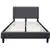 Flash Furniture Queen Platform Bed in Dark Gray Mattress not Included