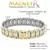 MagnetRX Ultra Strength Magnetic Therapy Bracelet - Silver & Gold