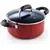 Cook N Home 2601 Stay Cool Handle Pattern 12-Piece Nonstick Cookware
