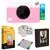 Kodak Printomatic Instant Camera (Pink) Gift Bundle + Zink Paper