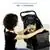 VIVO Black 3 Wheel Pet Stroller for Cat, Dog and More, Foldable
