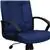 Flash Furniture Mid-Back Navy Fabric Executive Chair with Nylon Arms