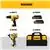 DEWALT 20V Max Cordless Drill Combo Kit,2-Tool (DCK240C2),Yellow/Black