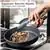 YIIFEEO Induction Pots and Pans Set - Non-stick Granite Cookware